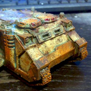Death Guard Rhino by Darlock