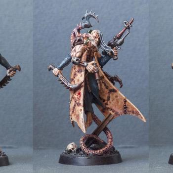 Dark Eldar Haemonculus by filipple