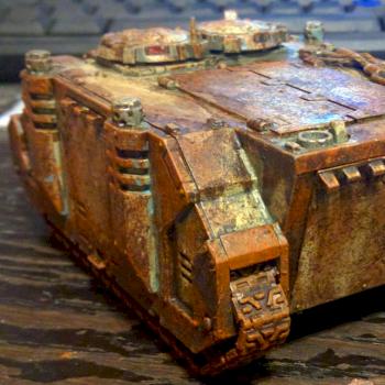 Death Guard Rhino by Darlock