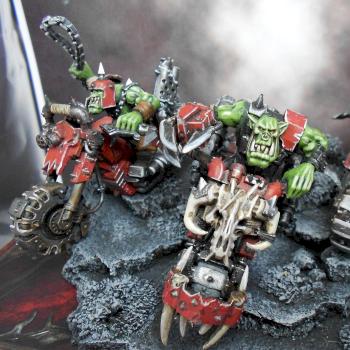 Ork Bikers Mob Evil Sunz by Emi!