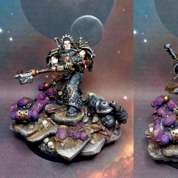 Ferrus Manus on Istvaan V by RAFF