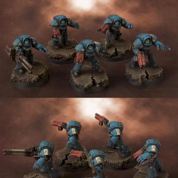 Alpha Legion Tartaros Terminators by highelf