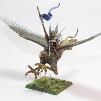 Grifo Y general Elfo by Edheltar
