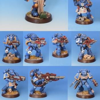 Ultramarines Tactical Squad Manorian by ctran