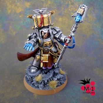Space Marines Librarian by malinek28