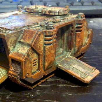 Death Guard Rhino by Darlock