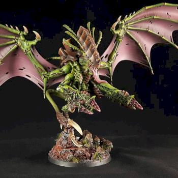Hive Fleet Strigoi Winged Tyrant by Kneeil