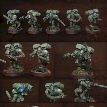 Space Marines Raptors Assault Squad by Runic