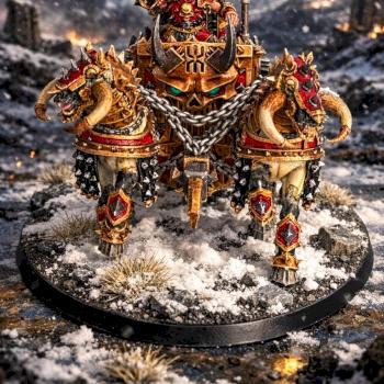 Khorne chariot by Alternativechaos