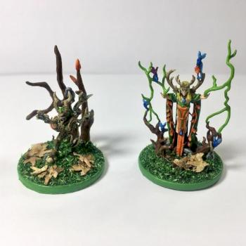 Warmaster Wood elves Characters by Haroith