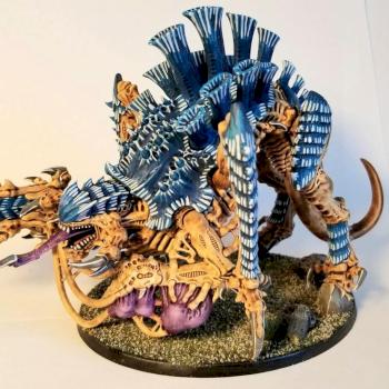 Tyranid T-fex by Huskyshark