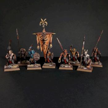 Chaos Beastmen Ungor Herd by Mortighaar Minis