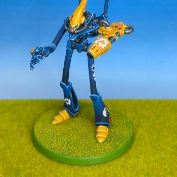 Rogue Trader Eldar Spirit Warrior by whiskeyandwizards