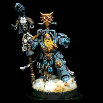 Rune priest in terminator armor by RAFF