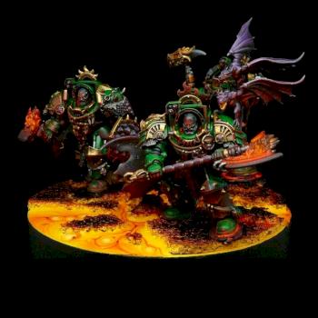 Salamanders fire drake by RAFF