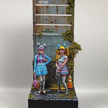 Harajuku Girls by Bert3d