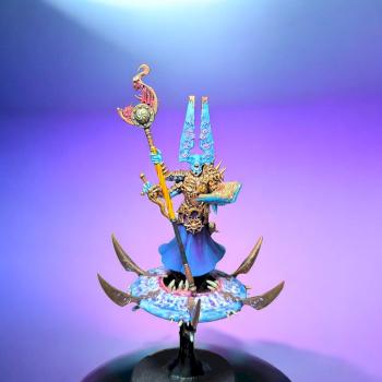 Gaunt Summoner on Disc of Tzeench by Koesty