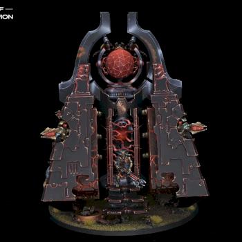 Necron Monolith by DEN of IMAGINATION