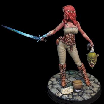 Jalissa. (By Female Miniatures) 75mm 3d by Bert3d