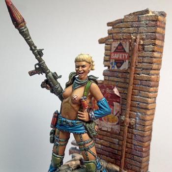 Raider Girl from Kuton Sculpts. by Bert3d