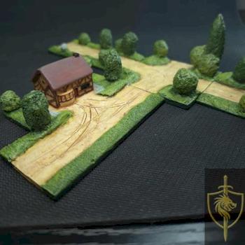 6mm WWII European Theater terrain set. by McCragge