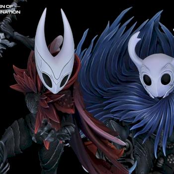 Knight and Hornet - Hollow Knight by DEN of IMAGINATION
