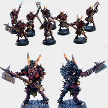 Chaos Bloodletters of Khorne by toyogre