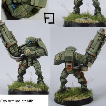 exo armure stealth by F. Duclos