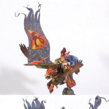 Bretonnian Pegasus Knight by Lasota