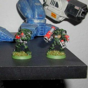 Dark Angels Standart by Michael Vokoun