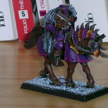 Slaanesh knight by Dorktaku