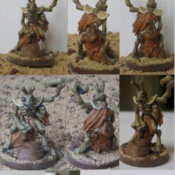 Thri-kreen monk by Blue Dragon Cult