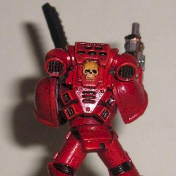 blood angel back by SRF11