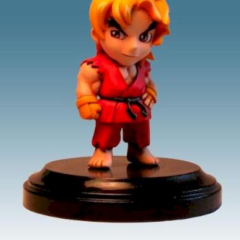 Ken - street fighter anime puzzle fighter by raptos