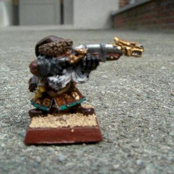 my first dwarf handgunner by orc warboss