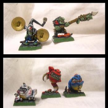 night goblin squig  herds by Mikl III