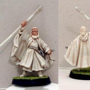 Gandalf the White on foot by Wristaction