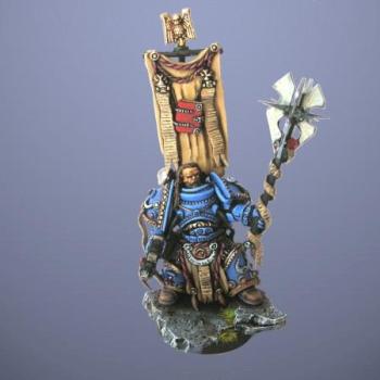 space marine.sculpt by grytzminis,paint job by me by theblacklord