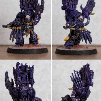 Champion of Slaanesh in Terminatorarmour by Son of the Dragon