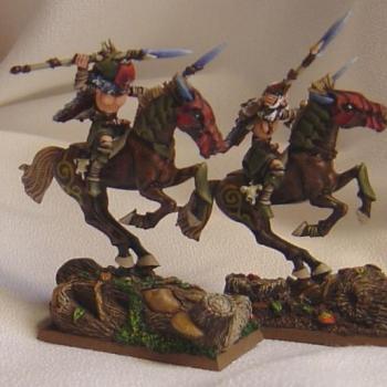 Wood Elf Wild Riders by Alessan
