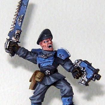 Cadian Officer by Eranduer