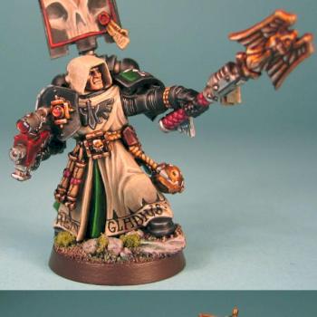 Dark Angels Chaplain by Mudski