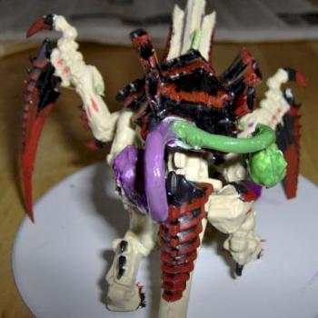Tyranid Exocrine Back view by Stinger