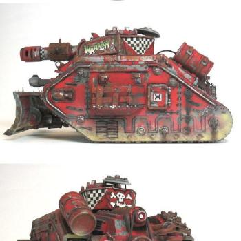 Leman Russ (Ork army) part 1 by gralexxl