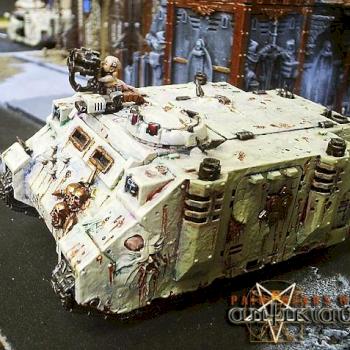 Deathguard Rhino by antiklaus