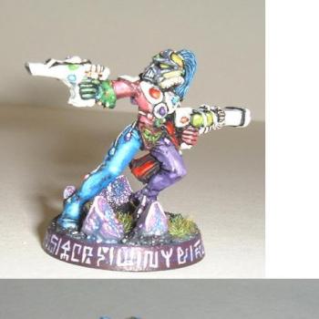 Eldar Harlequin Troop by Karlious
