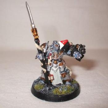 Warhammer 40K PAINTED GREY KNIGHT BROTHER CAPTAIN by TheAvian