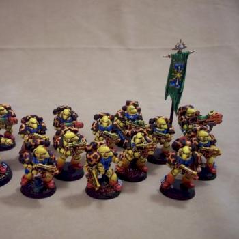 Relictors (non-standard scheme) - Tactical marines by dont panic