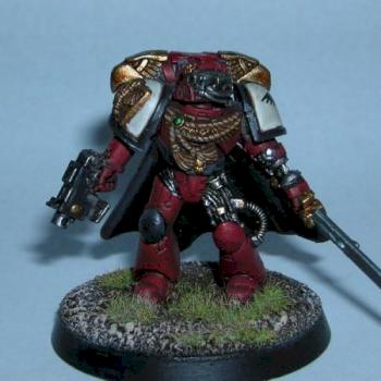 Blood Ravens Captain - Front by heldane