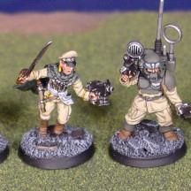 imperial guard command squad by Snakepants